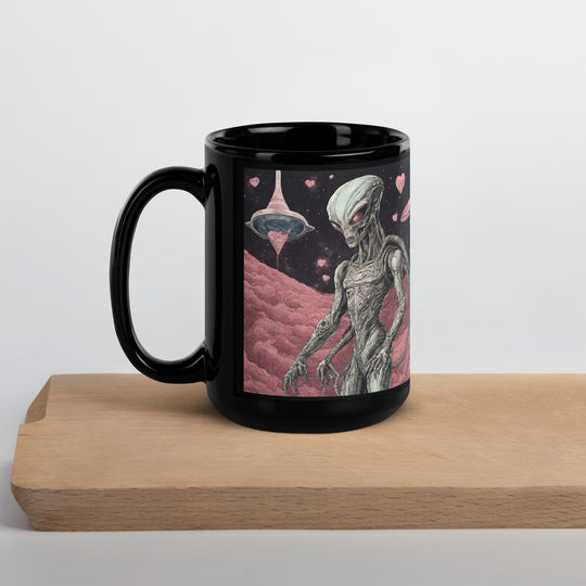 Black Glossy Mug - WhatUWant2Buy