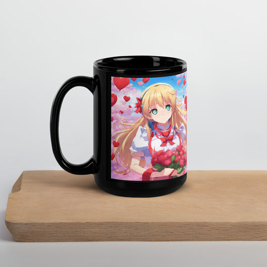 Black Glossy Mug - WhatUWant2Buy