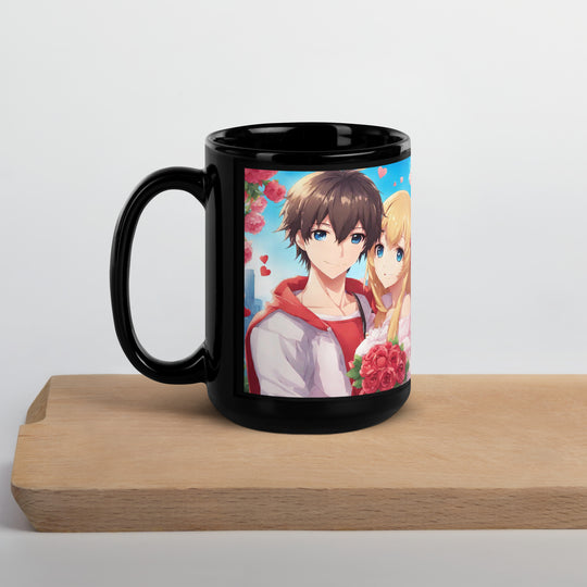 Black Glossy Mug - WhatUWant2Buy