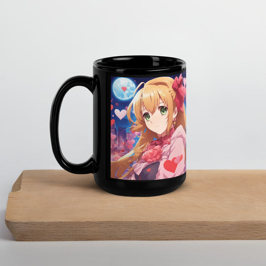 Black Glossy Mug - WhatUWant2Buy