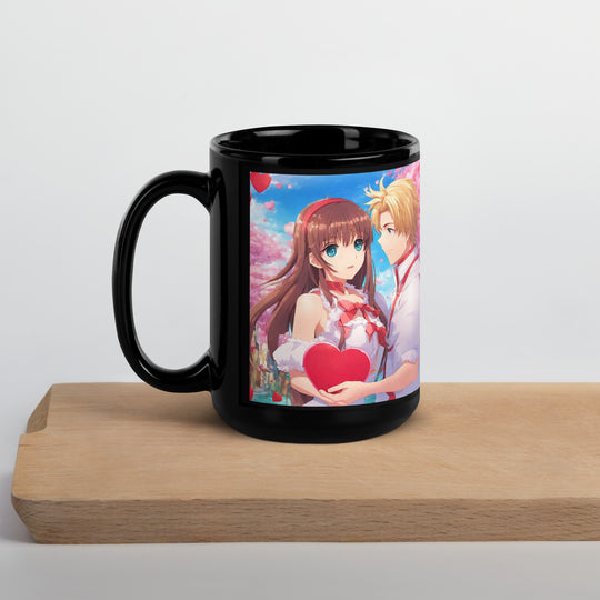 Black Glossy Mug - WhatUWant2Buy