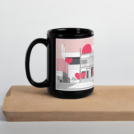 Black Glossy Mug - WhatUWant2Buy
