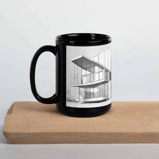 Black Glossy Mug - WhatUWant2Buy