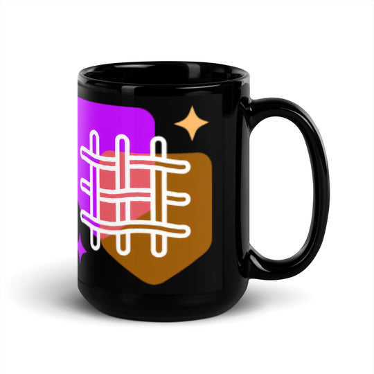 Black Glossy Mug - WhatUWant2Buy
