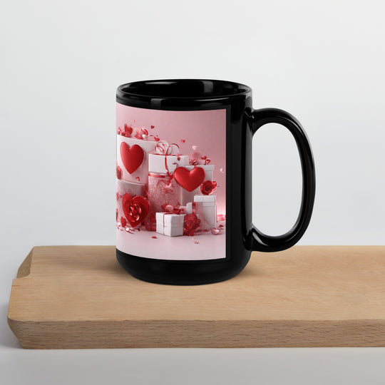 Black Glossy Mug - WhatUWant2Buy