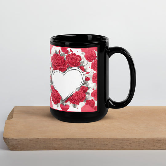 Black Glossy Mug - WhatUWant2Buy