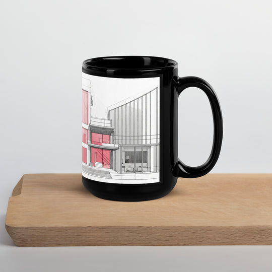 Black Glossy Mug - WhatUWant2Buy