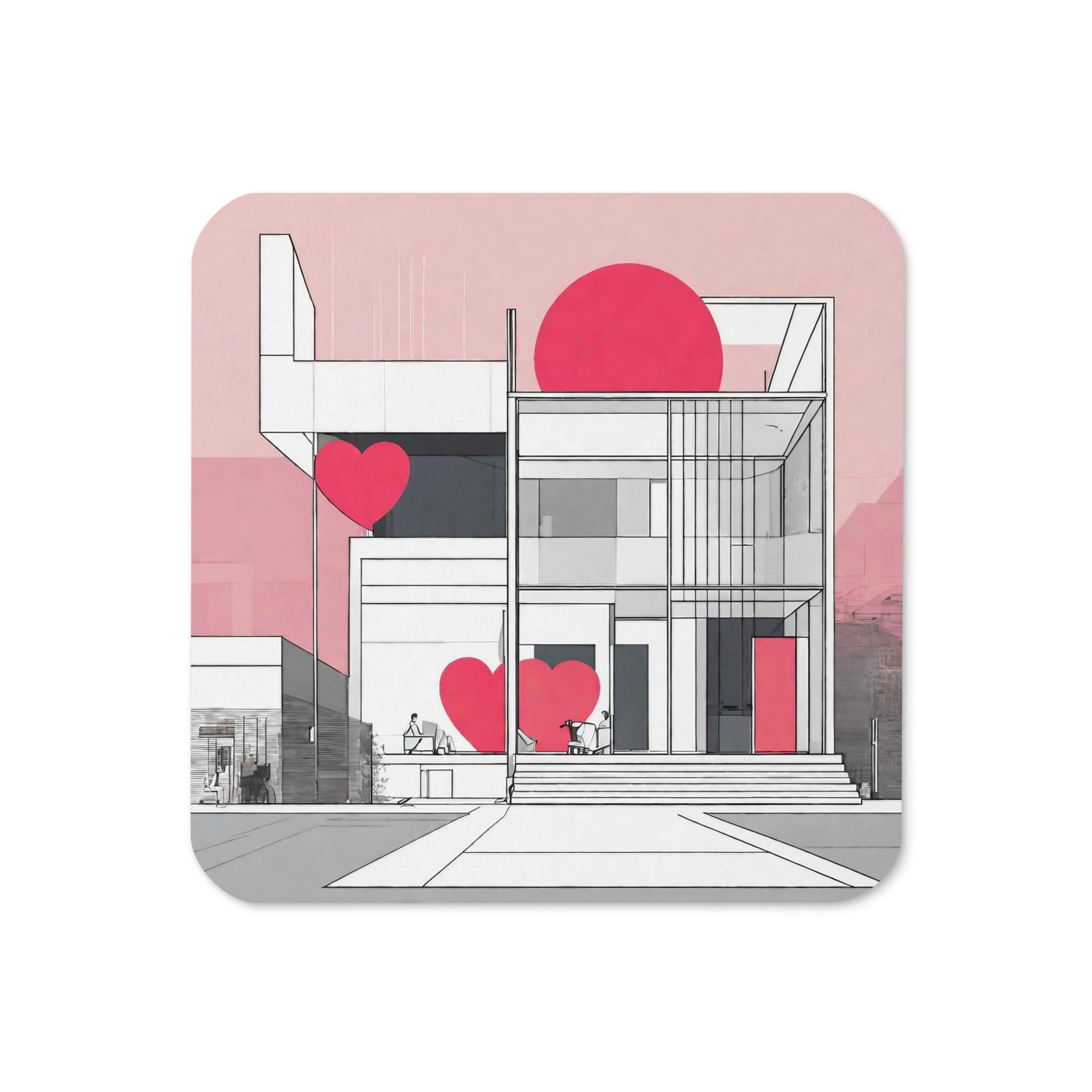 Cork-back coaster - WhatUWant2Buy