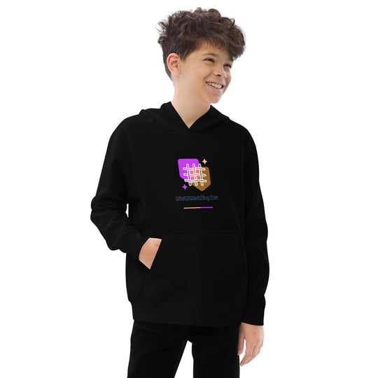 Kids fleece hoodie - WhatUWant2Buy