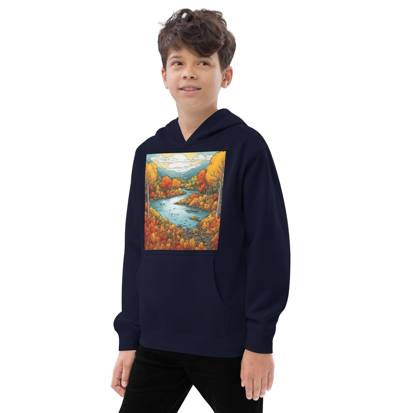 Kids fleece hoodie