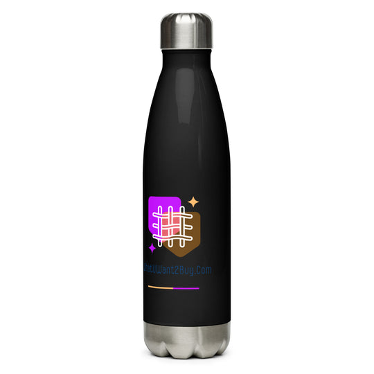 Stainless steel water bottle - WhatUWant2Buy