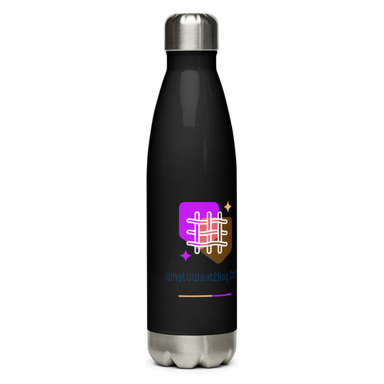 Stainless steel water bottle - WhatUWant2Buy