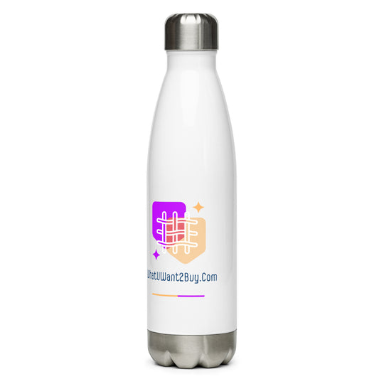 Stainless steel water bottle - WhatUWant2Buy