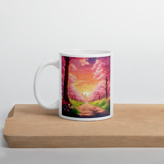 White glossy mug - WhatUWant2Buy