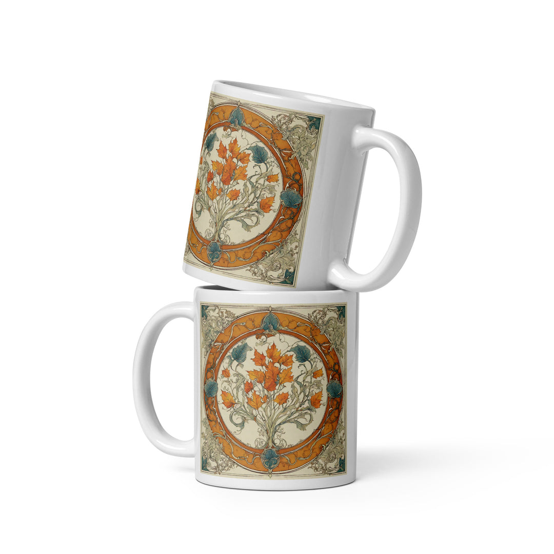 White glossy mug - WhatUWant2Buy