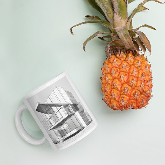 White glossy mug - WhatUWant2Buy
