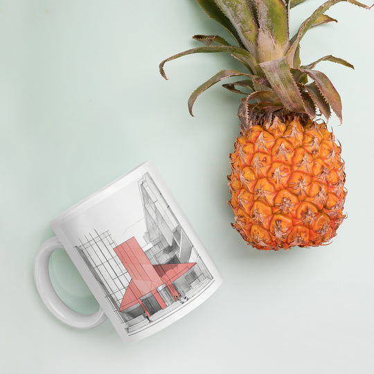 White glossy mug - WhatUWant2Buy