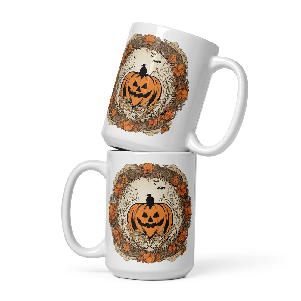 White glossy mug - WhatUWant2Buy