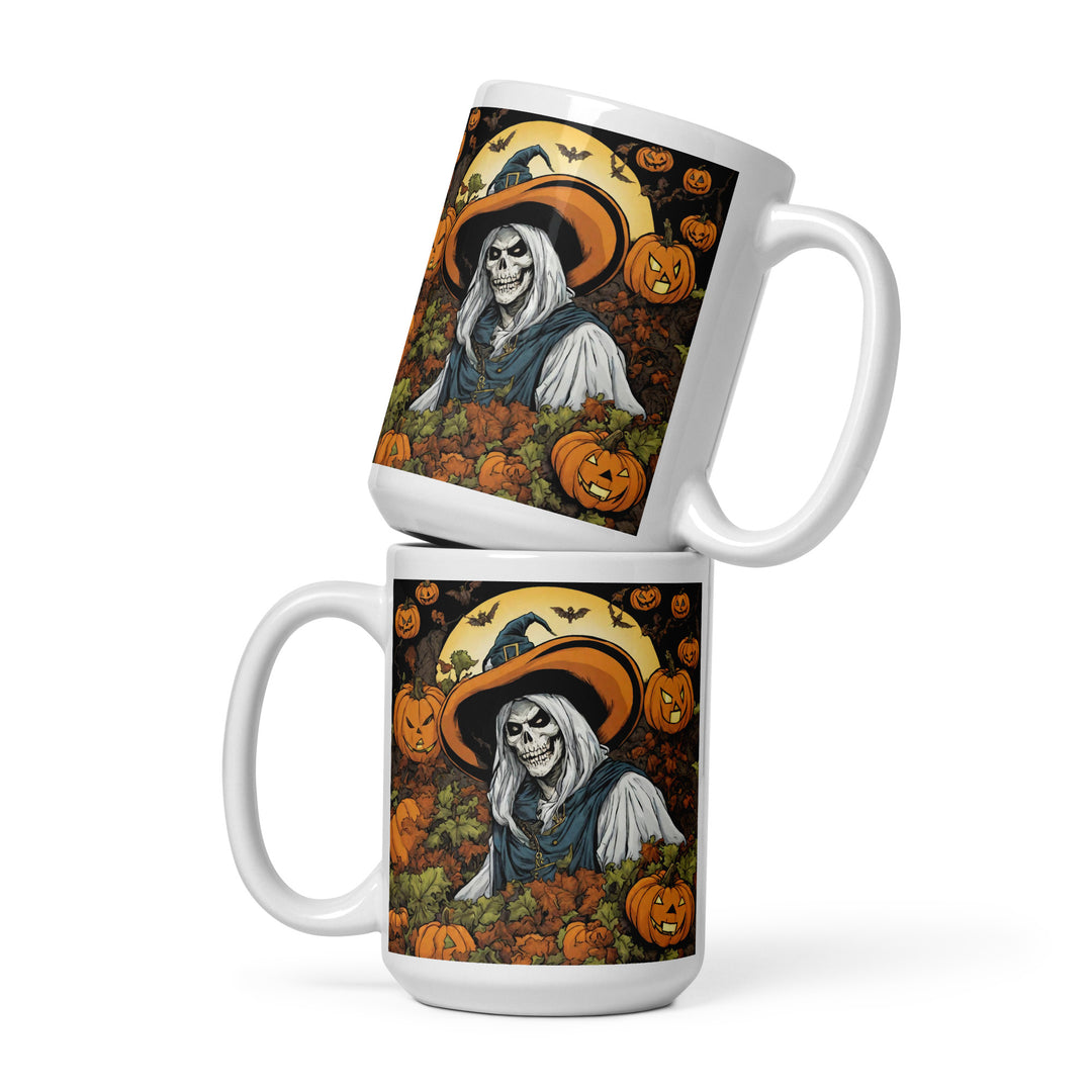 White glossy mug - WhatUWant2Buy