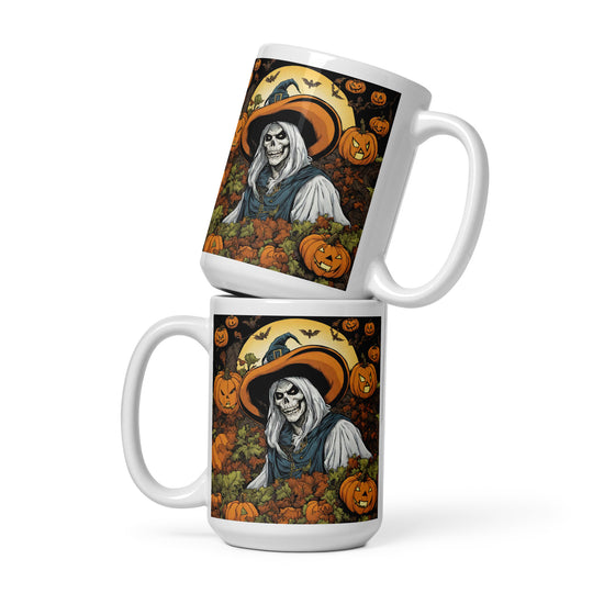 White glossy mug - WhatUWant2Buy