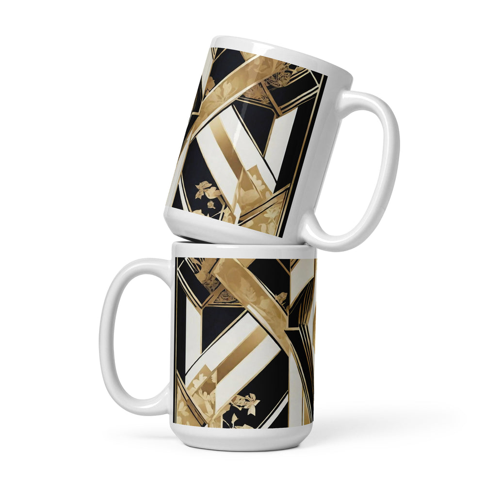 White glossy mug - WhatUWant2Buy