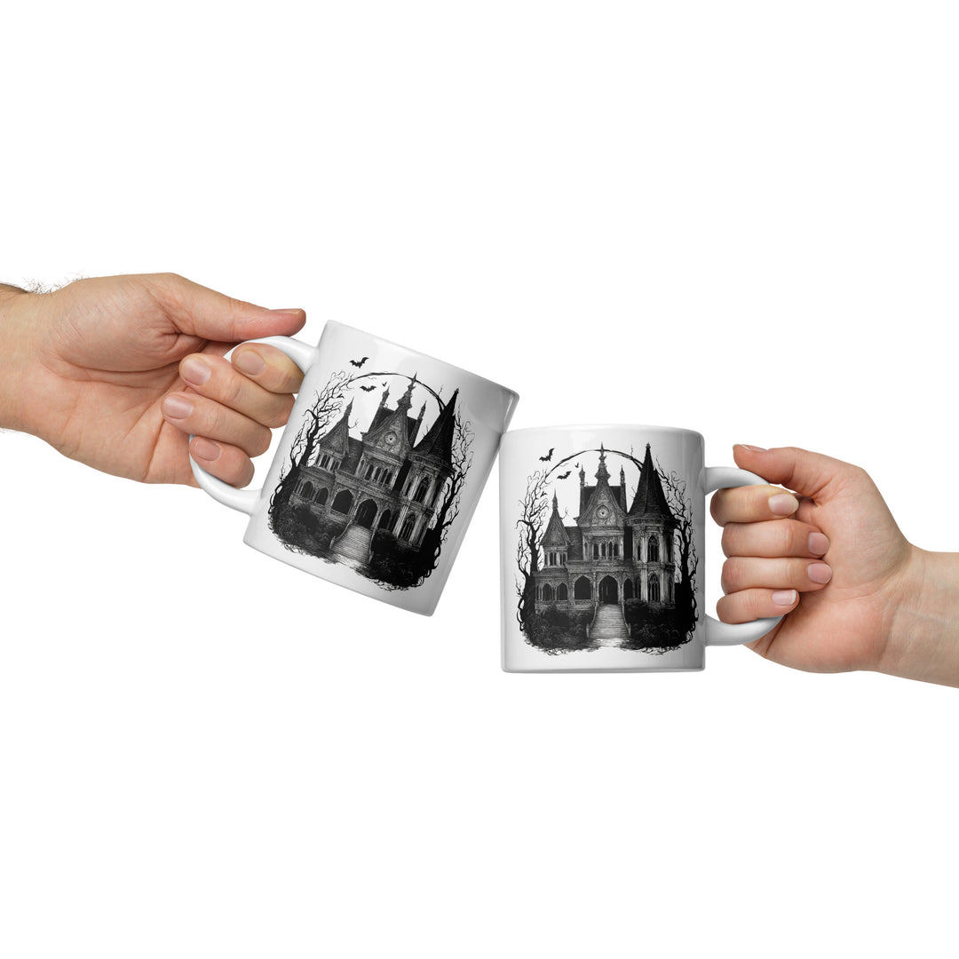 White glossy mug - WhatUWant2Buy
