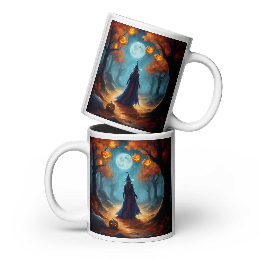 White glossy mug - WhatUWant2Buy