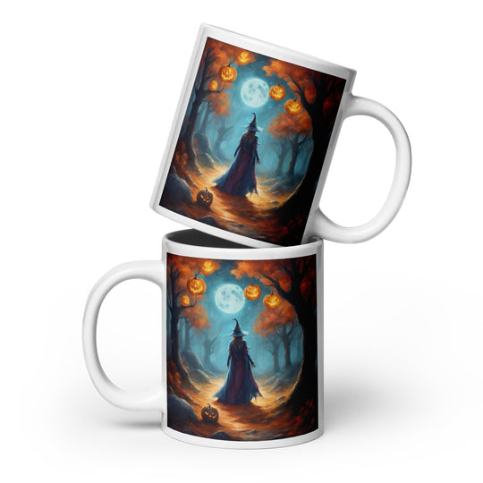 White glossy mug - WhatUWant2Buy