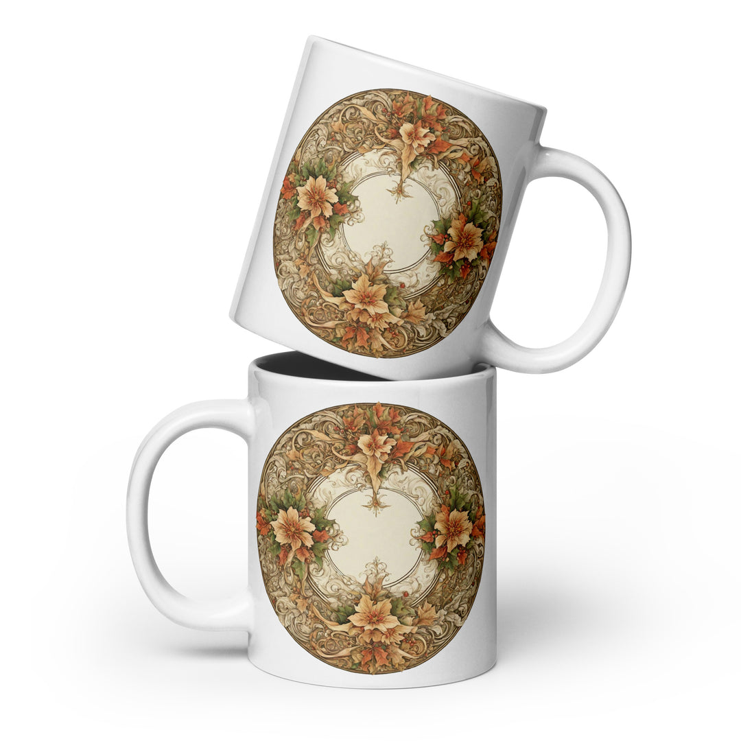 White glossy mug - WhatUWant2Buy