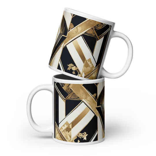 White glossy mug - WhatUWant2Buy