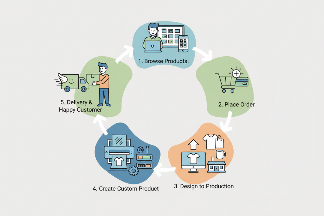 How Does Print on Demand Work? Everything You Need to Know