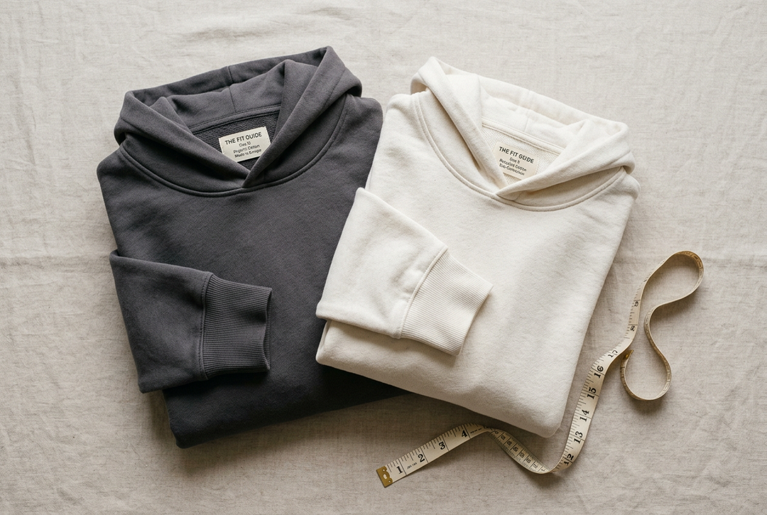 How to Choose the Right Hoodie Size: A Simple Fitting Guide