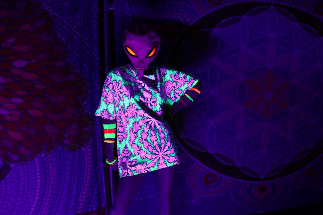 AI glitch camo streetwear editorial