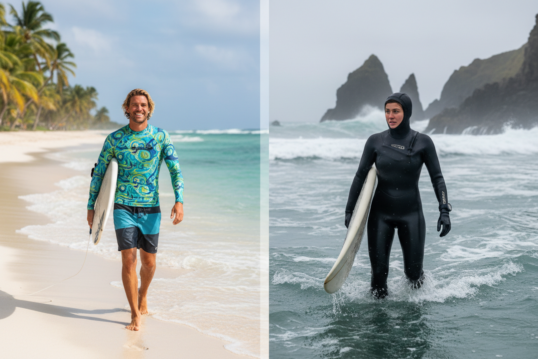 Rash Guard vs Wetsuit: Which One Do You Actually Need?