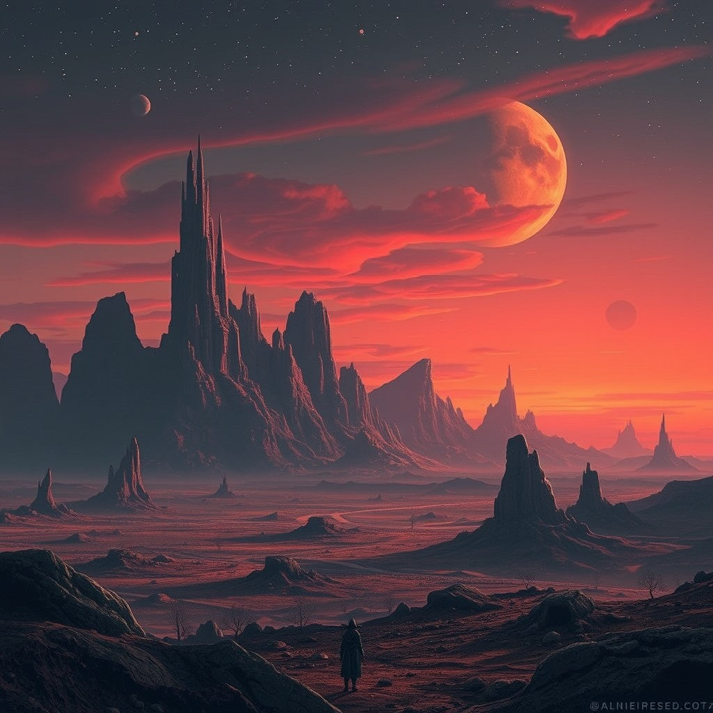 Alien Landscape - WhatUWant2Buy