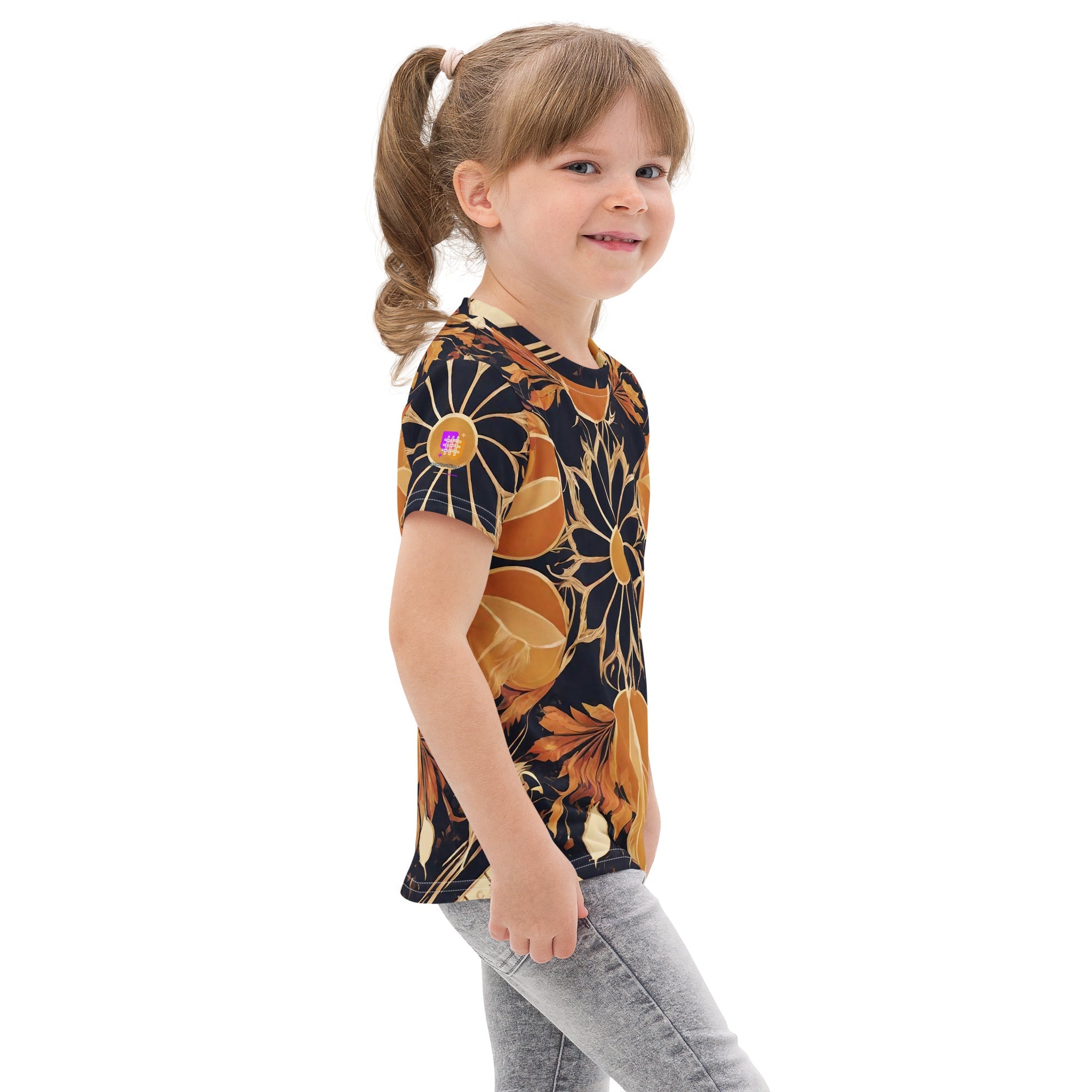 Kids cotton crew neck t-shirt