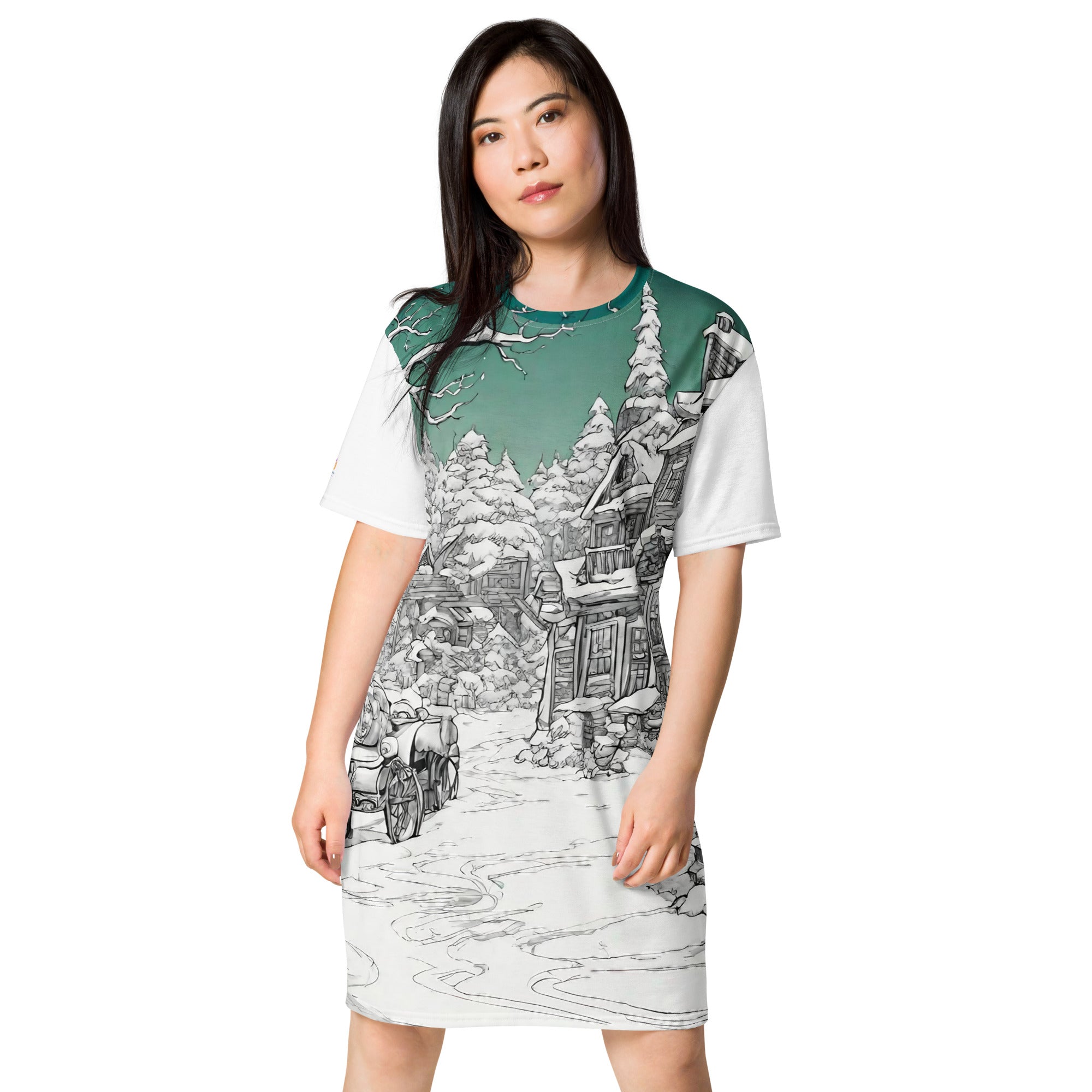 T-shirt dress - WhatUWant2Buy