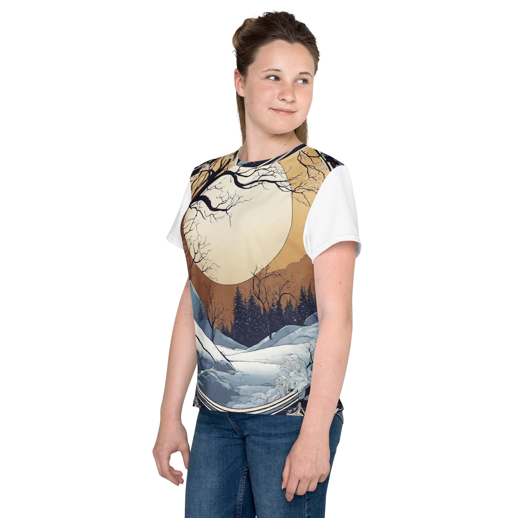 Teen T-shirt Crew Neck - WhatUWant2Buy