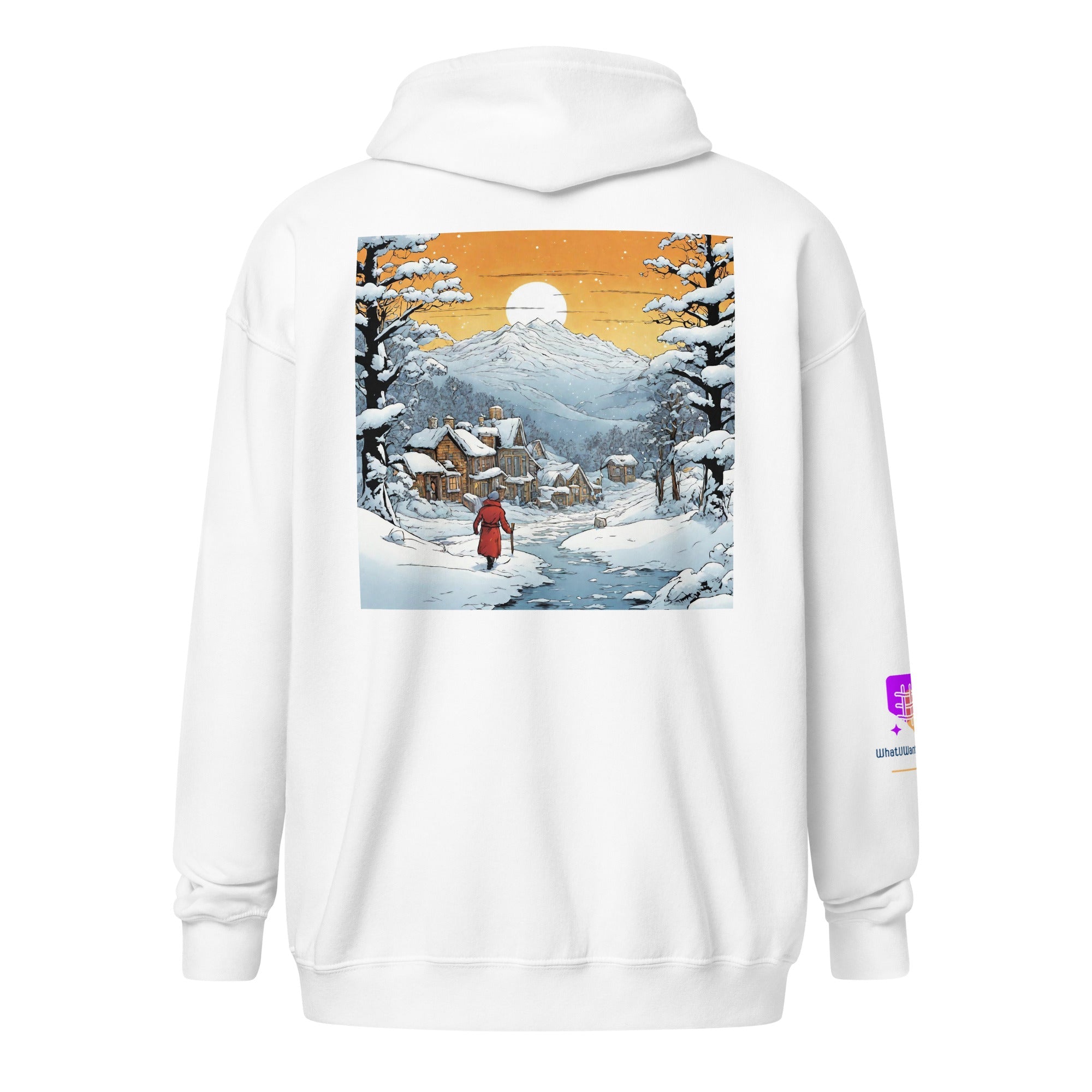 Unisex Zip Hoodie
