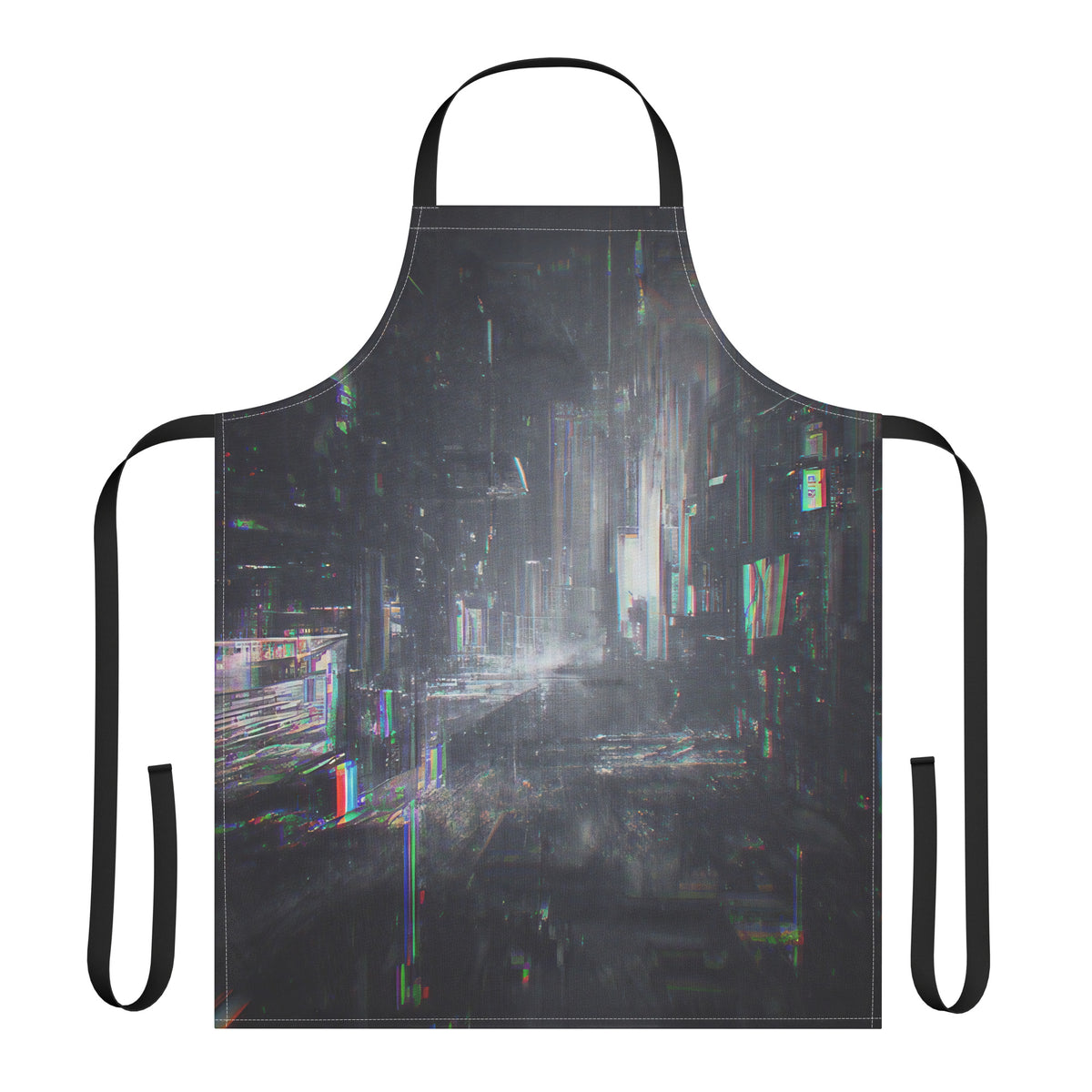 Glitchwear Strap Apron | AI Signature Style AI-Designed 40