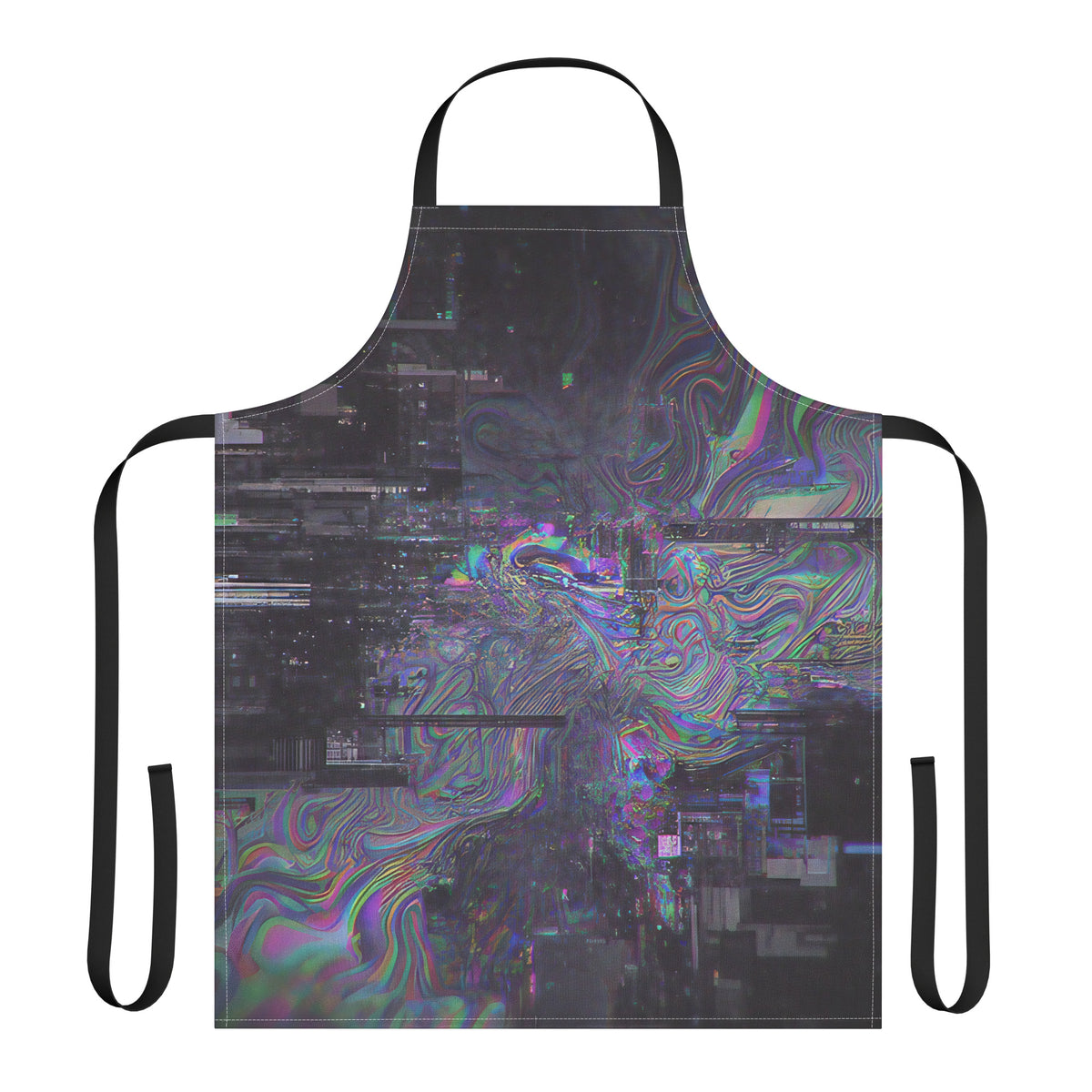 Glitchwear Strap Apron | AI Signature Style AI-Designed 44