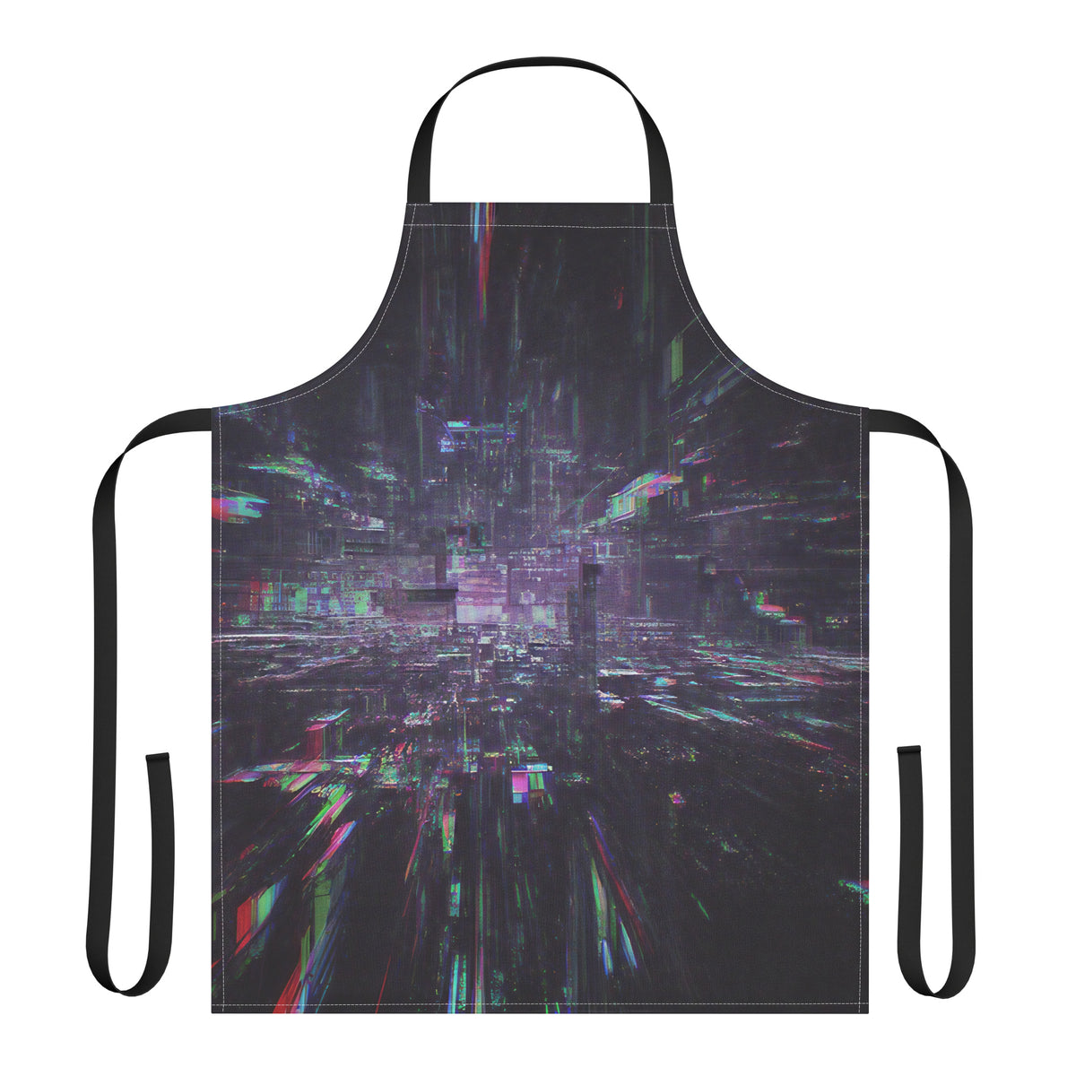 Glitchwear Strap Apron | AI Signature Style AI-Designed 71