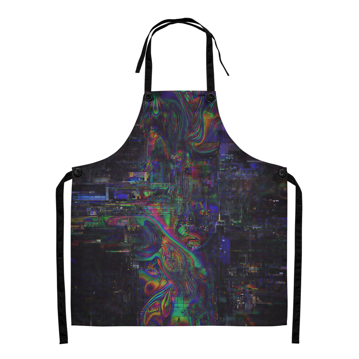 Glitchwear Apron | AI Signature Style AI-Designed 53
