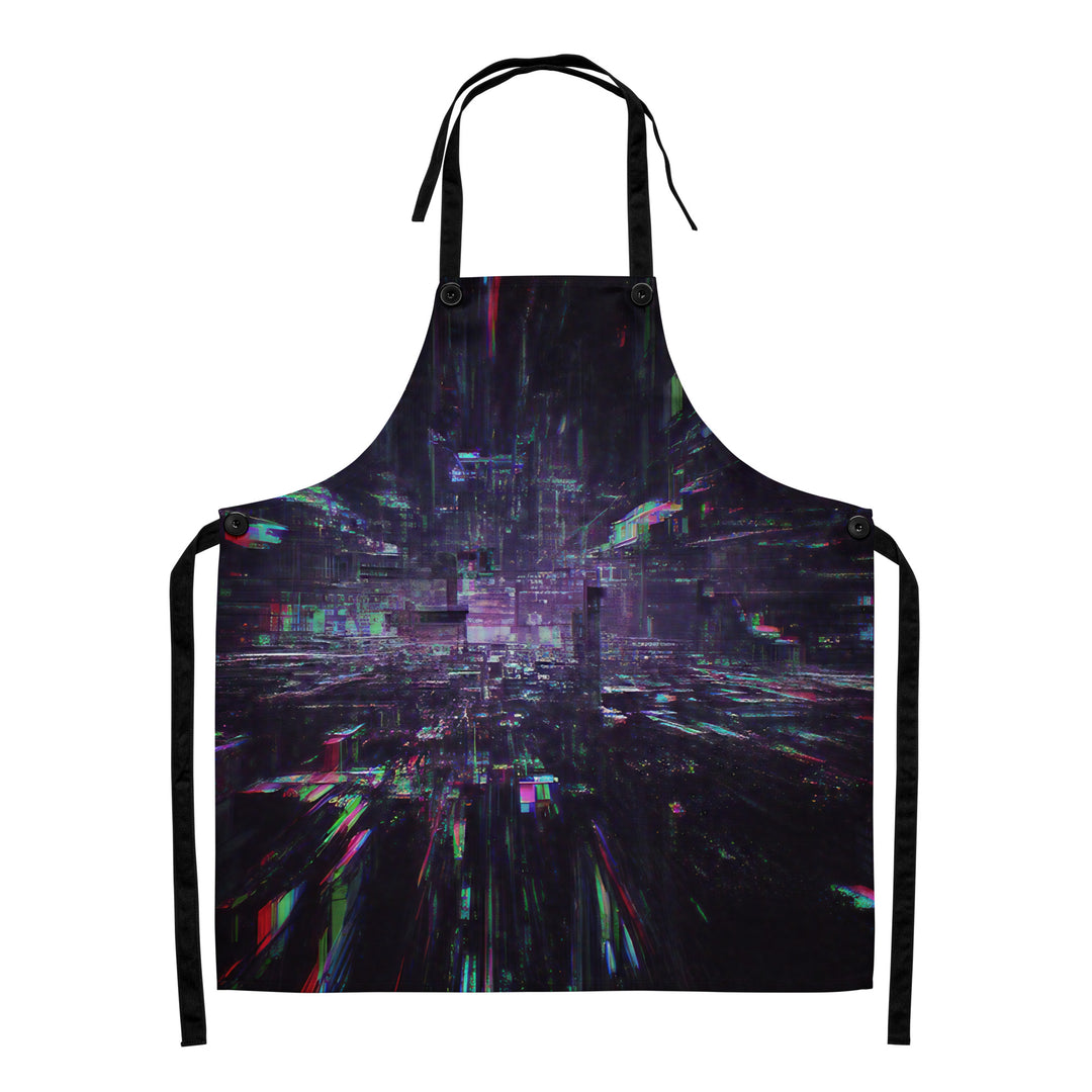 Glitchwear Apron | AI Signature Style AI-Designed 72