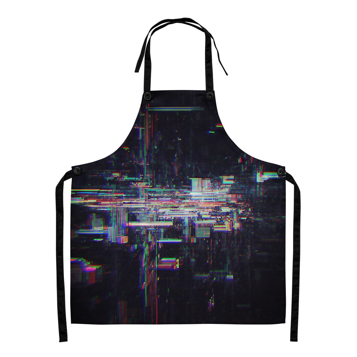 Glitchwear Apron | AI Signature Style AI-Designed 76