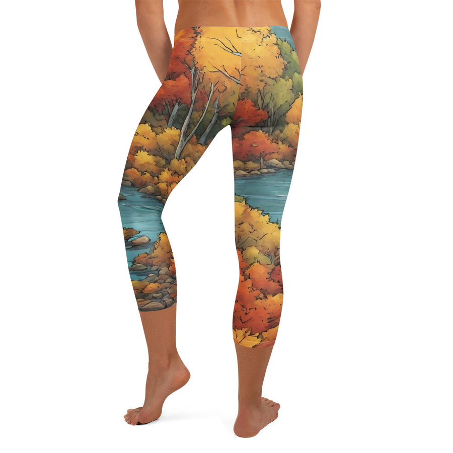 Capri Leggings - WhatUWant2Buy