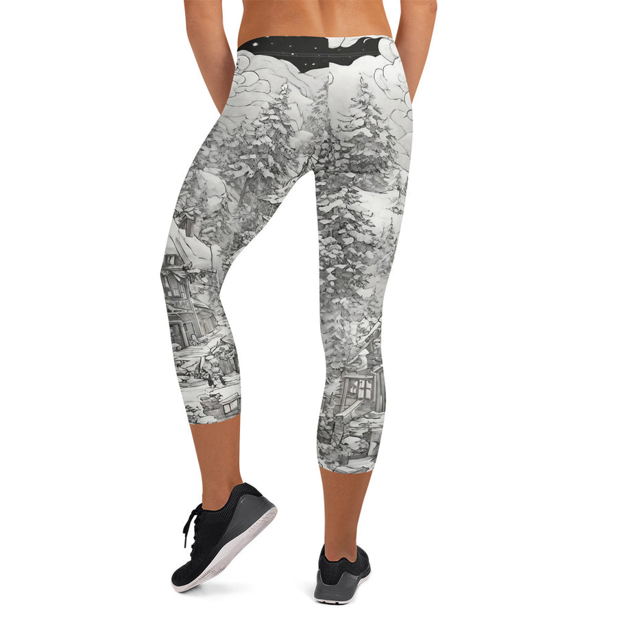 Capri Leggings - WhatUWant2Buy