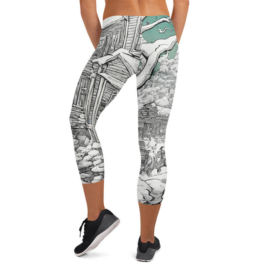Capri Leggings - WhatUWant2Buy