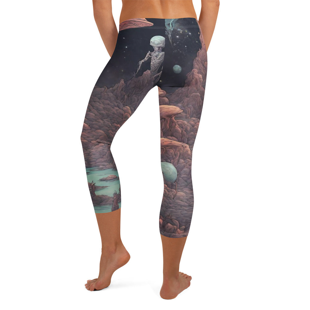 Capri Leggings - WhatUWant2Buy