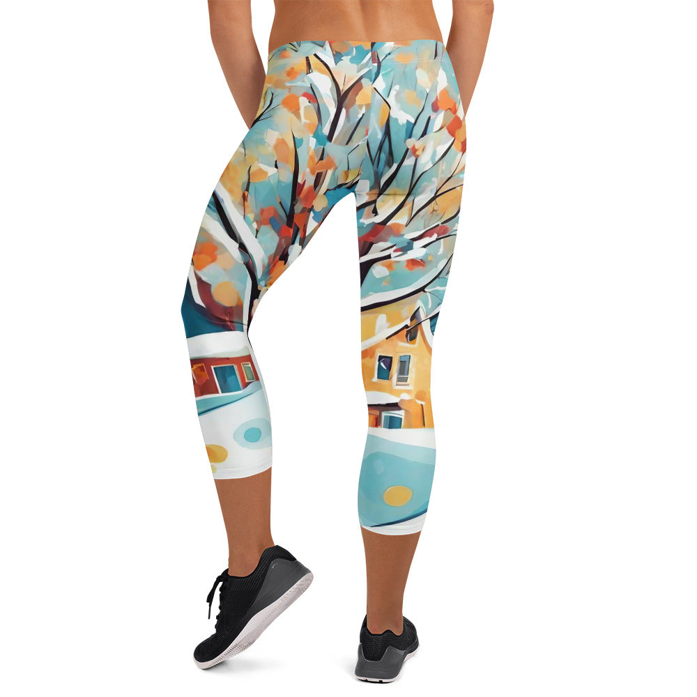 Capri Leggings - WhatUWant2Buy